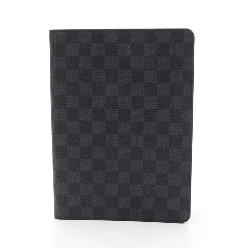 Louis Vuitton iPad Air Folio Case Damier Graphite Black